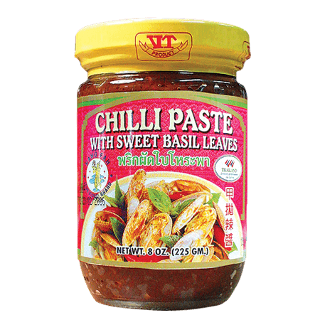 น้ำพริกเผา (Thai Chill Paste) Chill Paste in Oil