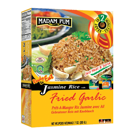 ข้าวผัดกระเทียม Jasmine Rice with Fried Garlic Flavor