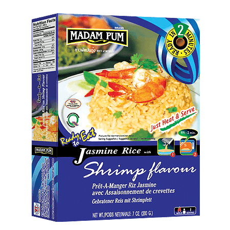 ข้าวมันกุ้ง Jasmine Rice with Shrimp Flavor