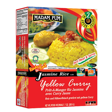 ข้าวหมกไก่ Jasmine Rice with Yellow Curry