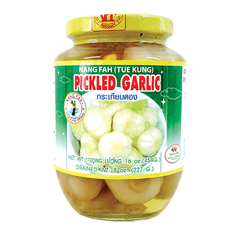 กระเทียมดอง Pickled Garlic