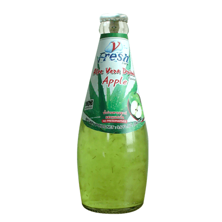 น้ำว่าน แอปเปิ้ล (Aloe Vera Drink with Apple Flavor) Juice