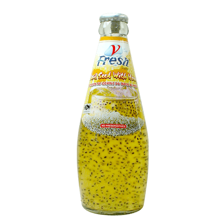 น้ำผึ้ง แมงลัก (Basil seed with Honey) Juice