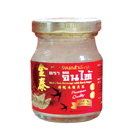 เครื่องดื่มรังนกแท้ Bird’s Nest Beverage with rock sugar