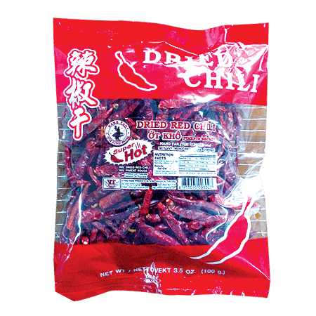 พริกแดงไร้ขั้ว Dried Chilli