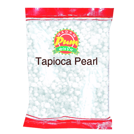 สาคูใบเตย Tapioca Pearl Pandan