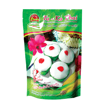 ตะโก้ไทย (Rice Flour Custard with Coconut Cream ) TA-Ko-Thai